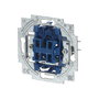 BUSCH-JAEGER BJ 2020US-205 Interruptor doble de 2 contactos normalmente abiertos