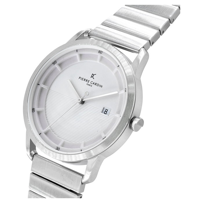 Pierre Cardin Reloj CLC.6001 en Acero Inoxidable Gris