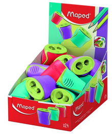 Afilalapiz Maped Boogy 2 Orificios Expositor De 24
