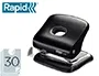 Rapid Taladrador Rápid FC30 Plástico Negro Capacidad 30 Hojas