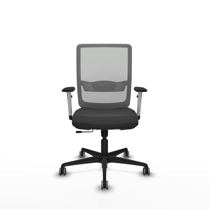 PIQUERAS Y CRESPO Silla de oficina Haches Gris con mecanismo Sincro/Traslack PIQUERAS Y CRESPO Silla de oficina Haches Gris con mecanismo Sincro/Traslack