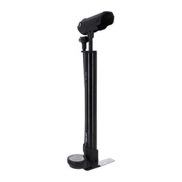XLC Hinchador de Taller PU-S09 con Manómetro de Aguja y Cabezal Multiválvula 8 Bar 430 mm
