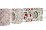DKD Home Decor Mug Shabby Porcelana New Bone Multicolor Flores 320ml (12 Unidades)