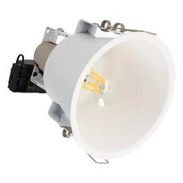 Downlight Casquillo E27 Acabado Blanco Iluminación Interior Eficiencia Energética