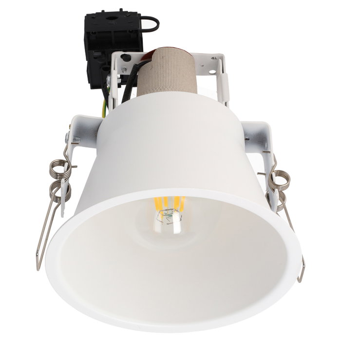 Downlight E27 Acabado Blanco Iluminación Interior LED Eficiente