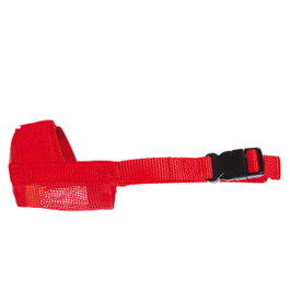 Nayeco Bozal de Nylon Rojo Talla S