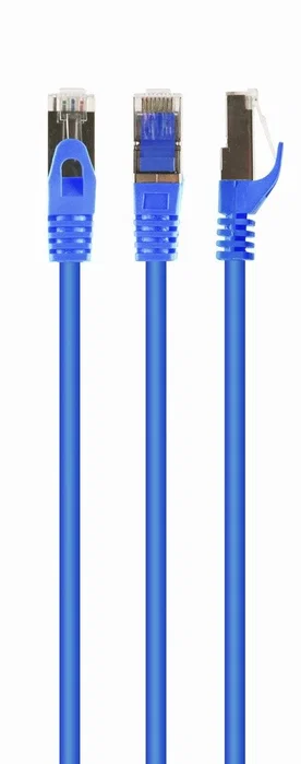 GEMBIRD Cable de red Cat6a S/FTP 0,5 m Azul PP6A-LSZHCU-B-0.5M