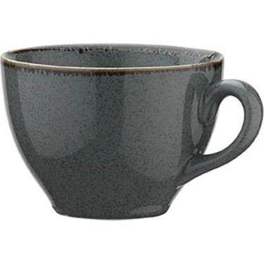 Hermia CT12P01 Juego de Tazas de Té de Porcelana Azul (4 Piezas) 220cc Aptas para Lavavajillas y Microondas