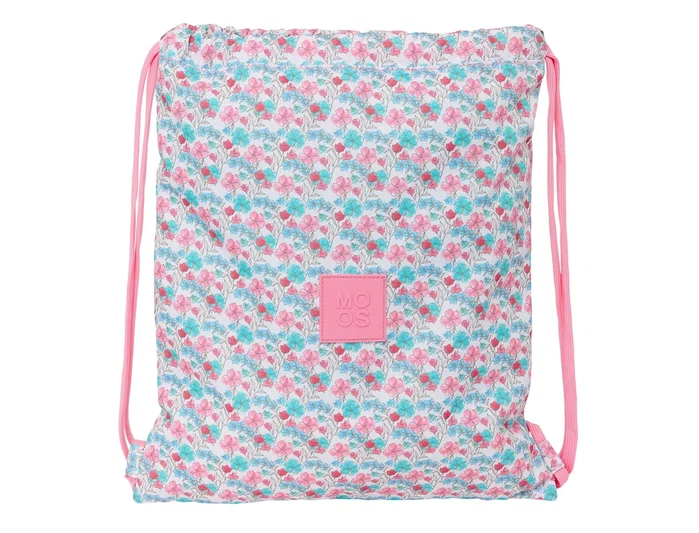 Safta Saco Plano Reciclado Moos Flores 35x40x1 cm Safta Saco Plano Reciclado Moos Flores 35x40x1 cm