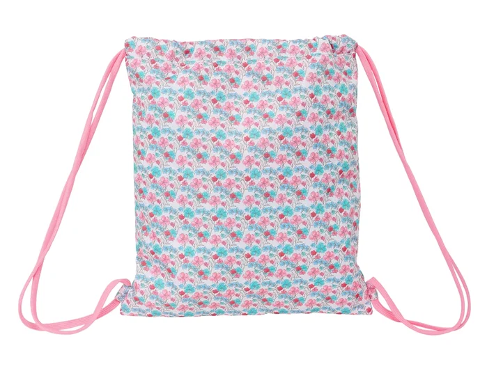 Safta Saco Plano Reciclado Moos Flores 35x40x1 cm Safta Saco Plano Reciclado Moos Flores 35x40x1 cm