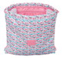 Bolsa Mochila con Cuerdas Moos Flores Multicolor 35 x 40 x 1 cm