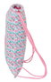 Bolsa Mochila con Cuerdas Moos Flores Multicolor 35 x 40 x 1 cm