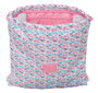 Bolsa Mochila con Cuerdas Moos Flores Multicolor 35 x 40 x 1 cm