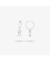 Radiant Pendientes Aro Silver BASICS para Mujer