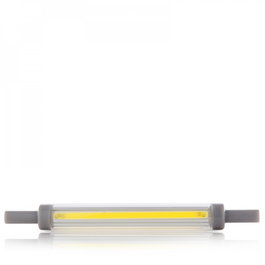 AJM-R7S12-9W-CW Bombilla LED R7S 9W 900Lm 6000K 118mm 360º Dimmable