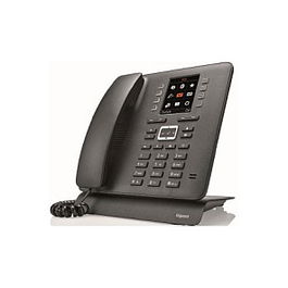 Gigaset T480HX Teléfono DECT Inalámbrico y con Cable, Negro, VOIP, Pantalla TFT 2.8"