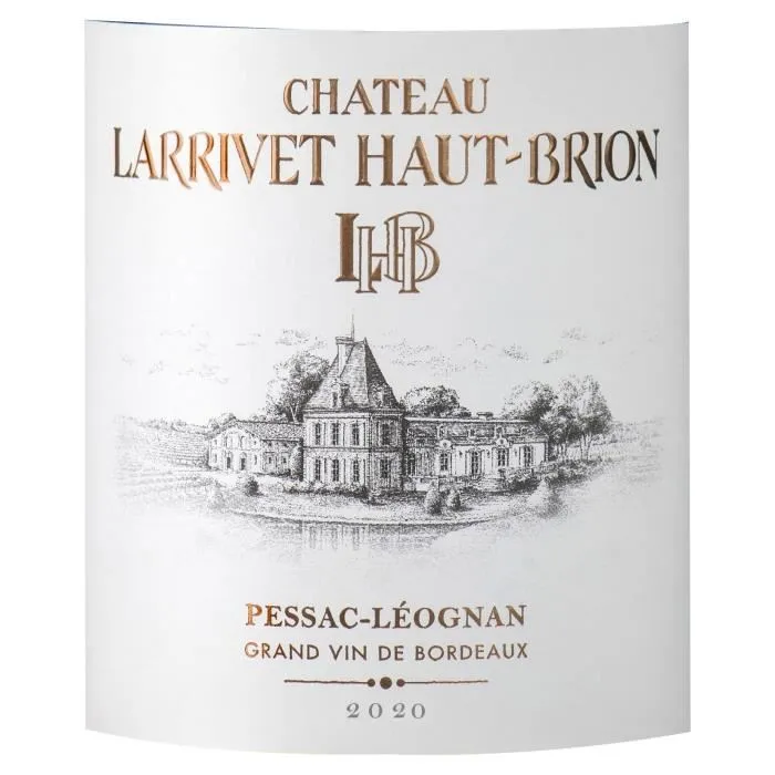 Château Larrivet Haut-Brion 2020 Pessac-Léognan - Vino tinto de Burdeos