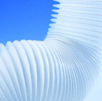 Superflex Air Tubo de 102 mm PVC Blanco 3 m para Secadoras
