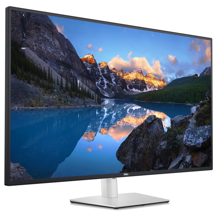 DELL UltraSharp U4323QE Monitor 43" IPS 4K UHD (3840x2160) USB-C 90W, 2xHDMI, 2xDP, Altavoces, Ajustable, Plata