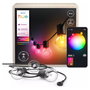 Philips Hue Festavia Globe Guirnalda de Luces Inteligentes, 14m, Negro