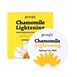 Petitfee Chamomile Lightening Parches de Hidrogel para el Contorno de Ojos, 60 pzs