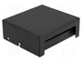 DeLOCK Panel de conexiones Keystone de 6 puertos, Negro