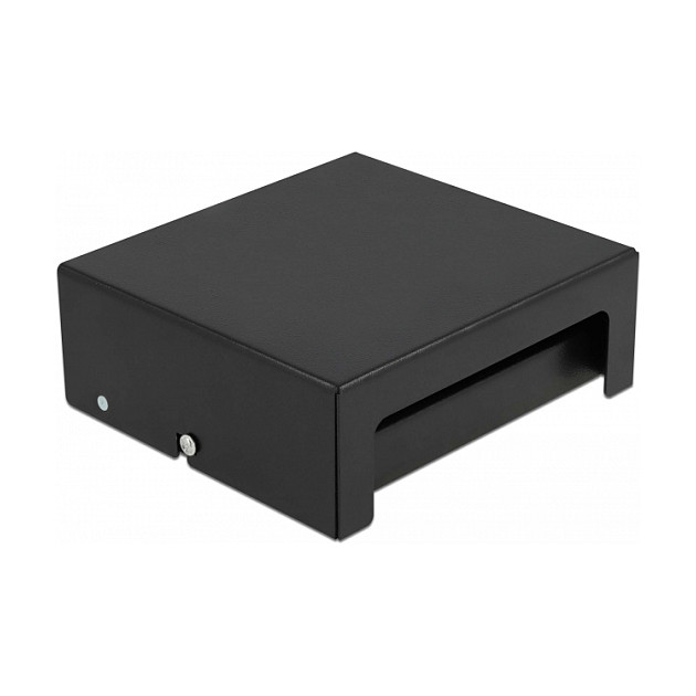 DeLOCK Panel de Conexiones Keystone 6 Puertos, Negro, Metal, 112.5 x 123.5 x 45.2 mm, Con 6 Bridas Incluidas