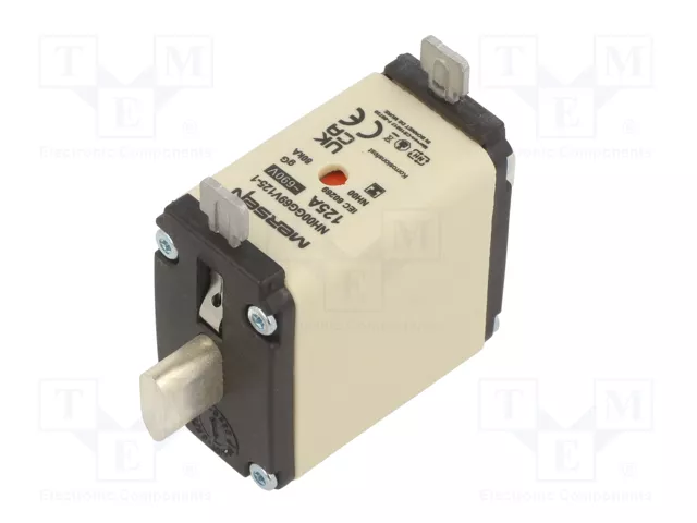 MERSEN Fusible de cartucho NH00 125A 690VAC MERSEN Fusible de cartucho NH00 125A 690VAC