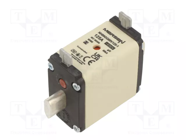 MERSEN Fusible de cartucho NH00 125A 690VAC MERSEN Fusible de cartucho NH00 125A 690VAC