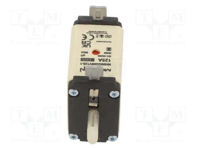 MERSEN Fusible de cartucho NH00 125A 690VAC MERSEN Fusible de cartucho NH00 125A 690VAC