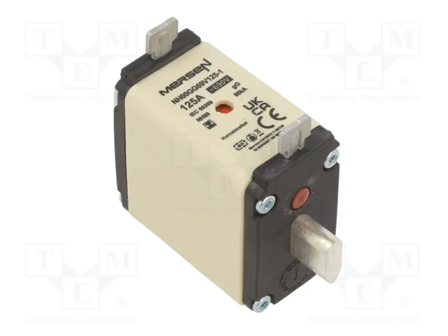 MERSEN Fusible de cartucho NH00 125A 690VAC MERSEN Fusible de cartucho NH00 125A 690VAC