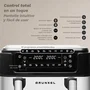 Grunkel Dualflexifryer Freidora de Aire Doble 10L 2800W Negro