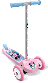 Minnie Patinete infantil con volante MN432045 3 ruedas Rosa