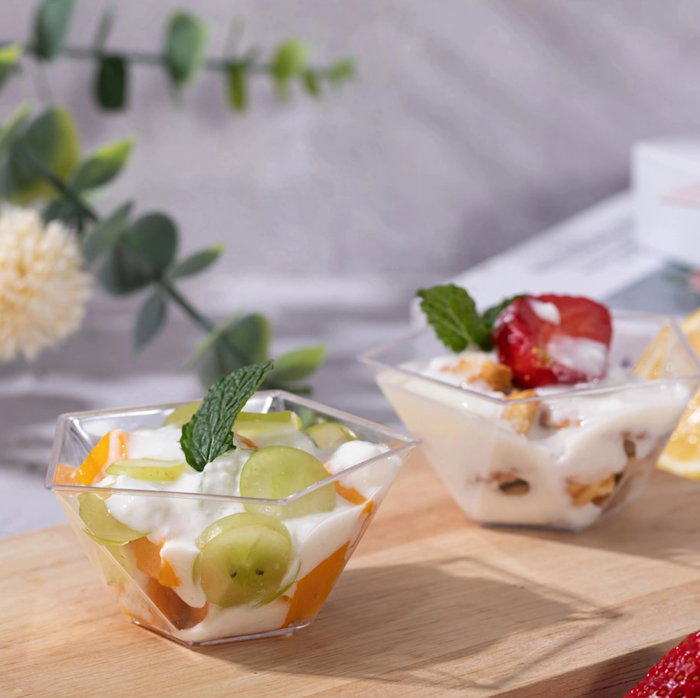 Inde Set de 24 Bols para Degustación 8,5 cm x 4,5 cm para Catas y Postres