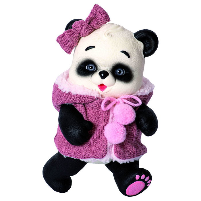 ROSA TOYS Muñeco Bebé Reborn Oso Panda 25cm Cuerpo Vinilo
