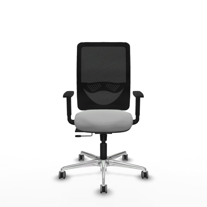 PIQUERAS Y CRESPO Silla de oficina Zulema Gris claro/Negro PIQUERAS Y CRESPO Silla de oficina Zulema Gris claro/Negro