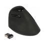 DeLOCK Ratón Inalámbrico Vertical Ergonómico 1600 DPI Negro - 12599