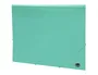 Liderpapel Carpeta Tres Solapas Polipropileno Gomas DIN A4 Color Verde Opaco