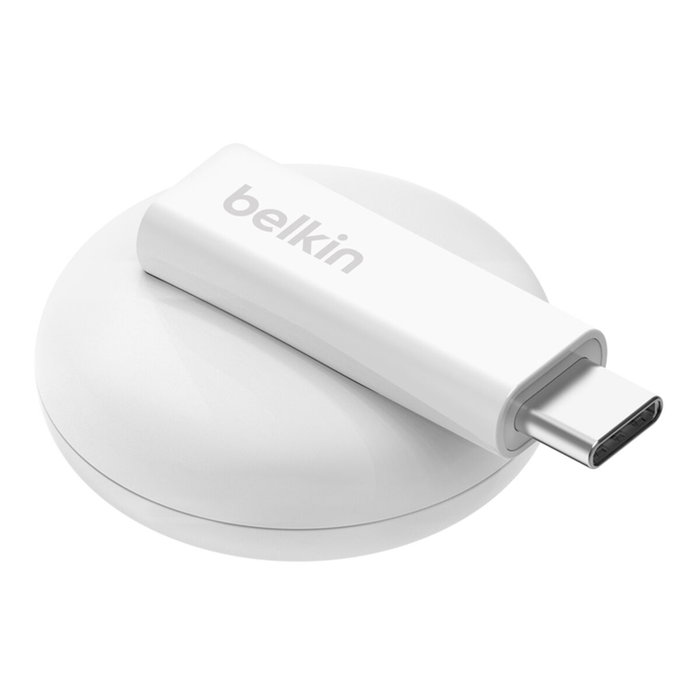 Belkin BoostCharge Cargador Inalámbrico para Apple Watch, 5W, Blanco
