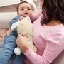 Fisher-Price HXG97 Snooze Bunny Conejo de Peluche Sonoro con Movimiento