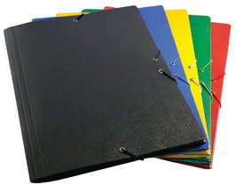 Carpeta De Dibujo Mariola Carton Gomas Sin Solapas A2 Cuero