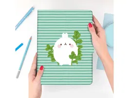 Wondee Funda Universal para Tablet 10.2'/10.4' Slim Antideslizante Mint con Soporte Giratorio 360º y Cierre Imán