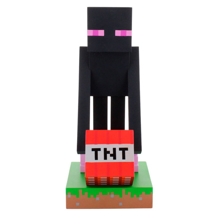 Cable Guy Soporte de Sujeción Enderman Minecraft 20cm para Mandos y Teléfonos Cable Guy Soporte de Sujeción Enderman Minecraft 20cm para Mandos y Teléfonos