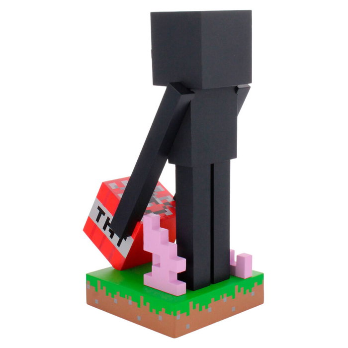 Cable Guy Soporte de Sujeción Enderman Minecraft 20cm para Mandos y Teléfonos Cable Guy Soporte de Sujeción Enderman Minecraft 20cm para Mandos y Teléfonos