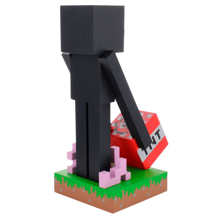Cable Guy Soporte de Sujeción Enderman Minecraft 20cm para Mandos y Teléfonos Cable Guy Soporte de Sujeción Enderman Minecraft 20cm para Mandos y Teléfonos