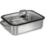 WMF Vitalis Vaporera con Tapa de Vidrio 6,5 L