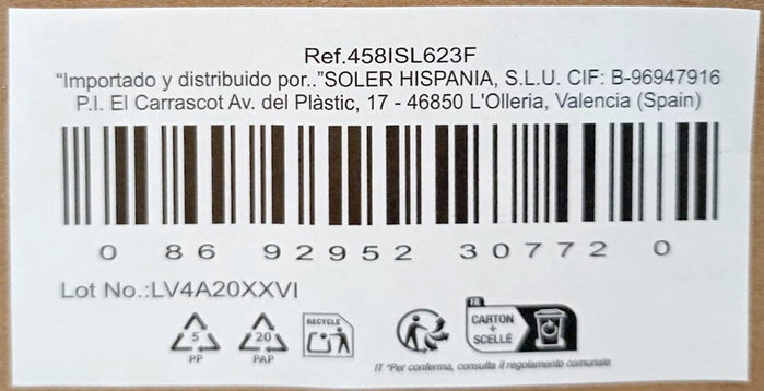 LAV Juego de 6 Copas de Champán Colección Island 23cl (4 Cajas)