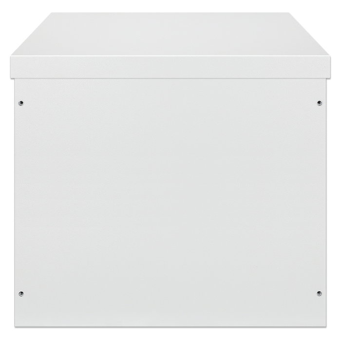 Intellinet 716109 Bastidor de Pared IP55 19" 9U 600mm Profundidad 100kg Carga Gris con 2 Ventiladores y Bloqueo