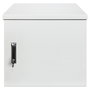 Intellinet 716109 Bastidor de Pared IP55 19" 9U 600mm Profundidad 100kg Carga Gris con 2 Ventiladores y Bloqueo