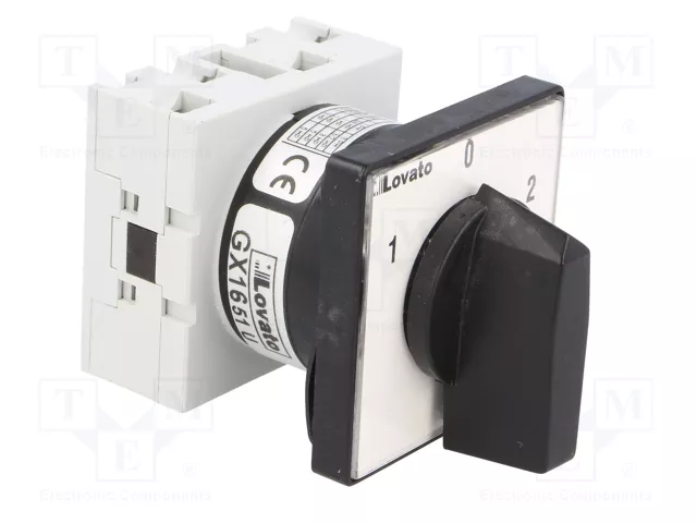 LOVATO ELECTRIC Interruptor de leva GX Serie GX1651U 16A 1-0-2